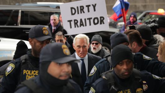Trump friend and advisor Roger Stone pleads not guilty in Mueller case, calls it 'a lynching'