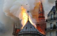 Donald Trump encourages France to use 'flying water tankers' as Paris' Notre Dame Cathedral remains engulfed in flames