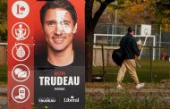 Canada's Trudeau fights for survival in tight election race