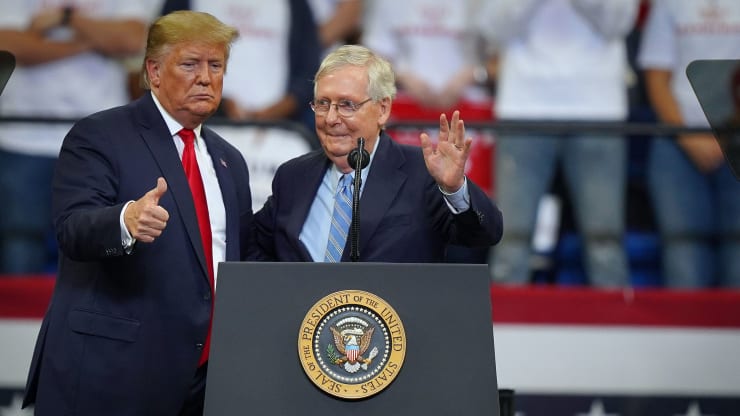 Mitch McConnell says Republicans haven’t ruled out calling witnesses in Trump’s impeachment trial