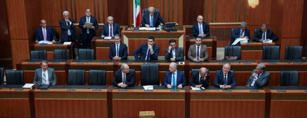 The Lebanese parliament fails to elect a president for the ninth time.